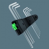 Набор Г-образных ключей Wera метрических, хромированных, 7шт 950 PKL/7B SM Magnet