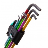 Набор Г-образных ключей Wera метрических, BlackLaser, 7шт, 950 SPKL/7B SM Multicolour Magnet