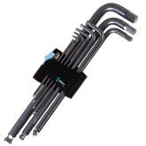 Набор Г-образных ключей Wera метрических, нержавеющая сталь, 9шт, 3950 PKL/9