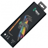 Набор Г-образных ключей Wera метрических, BlackLaser, 9шт, 950 SPKL/9 SM N Multicolour