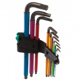 Набор Г-образных ключей Wera метрических, BlackLaser, 9шт, 950 SPKL/9 SM N Multicolour