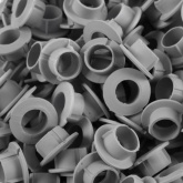 Втулка Fortisflex проходная В 17 из ПП для отверстий d 15 мм [уп.1000шт]