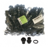 Муфта Fortisflex вводная МВП-12 из ПВХ для металлорукава d 12 мм