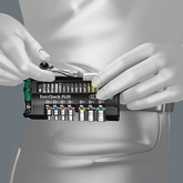 Комплект инструментов Вера с мини-трещоткой 1/4 дюйма из 38 предметов Tool-Check Automotive 1