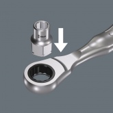 Комплект инструментов Вера мини-трещотка 1/4 дюйма из 27 предметов Kraftform Kompakt Zyklop Mini 2