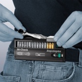 Комплект инструментов Вера с мини-трещоткой 1/4 дюйма из 31 предмета Bit-Check 30 Zyklop Mini 1