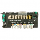 Комплект инструментов Вера с мини-трещоткой 1/4 дюйма из 39 предметов Tool-Check PLUS