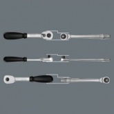 Набор с трещоткой, сдвижной квадрат, привод 3/8 дюйма, метрический, 29 предмет 8100 SB 7 Zyklop Meta