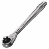 Трещоточный ключ 3/8 дюйма Вера сдвижной квадрат 8003 B Zyklop Metal привод 3/8дюйма, 222.0mm