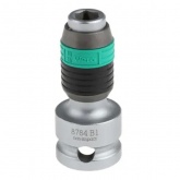 Соединительная деталь Wera Zyklop, 3/8 дюйма, 3/8 дюйм x 44.0 mm x 1/4 дюйм 8784 B1