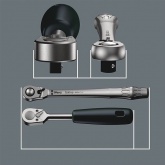 Трещотка Zyklop Metal - трещотка, с переключением реверса, привод 1/2 дюйма, 8004 C, 1/2 дюйм x 281