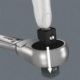 Трещотка с длинной рукоятью, сдвижной квадрат, привод 1/2 дюйма, 8003 C Zyklop Metal , 1/2 дюйм x 28