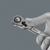 Трещоточный ключ Вера с переключателем реверса 8004 A Zyklop Metal привод 1/4 дюйма, 141.0mm