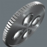 Трещоточный ключ Вера с переключателем реверса 8004 A Zyklop Metal привод 1/4 дюйма, 141.0mm