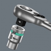 Трещоточный ключ Вера с переключателем реверса 8003 A, 1/4 дюйм x 141.0 mm