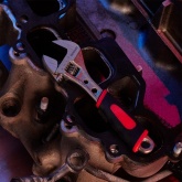 Разводной ключ Rexant 150 мм двухкомпонентная рукоятка