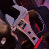 Разводной ключ Rexant 150 мм двухкомпонентная рукоятка