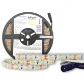 Светодиодная лента Navigator 71 403 NLS-3528WW60-4.8-IP65-12V R5 4,8W 3000K (бухта 5m)