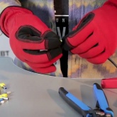 Перчатки КВТ электромонтажника C-31L