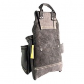 Сумка КВТ кожаная поясная без ремня СК-4