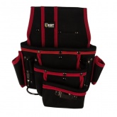 Сумка монтажника КВТ поясная без ремня С-15 Профи жесткая