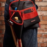 Сумка монтажника Rexant поясная с 3 отделениями RE-3