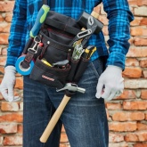 Сумка монтажника Rexant поясная с 7 отделениями RE-7