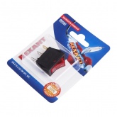 Выключатель клавишный 250V 15А (3с) ON-OFF красный  с подсветкой блистер REXANT