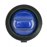 Выключатель клавишный Rexant круглый 250V 6А (3с) ON-OFF синий