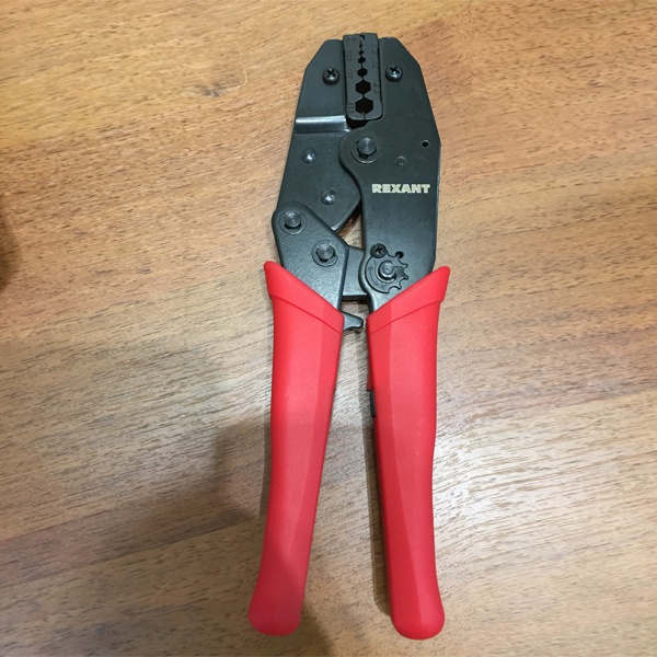 Кримпер для обжима F и BNC разъёмов RG-59, RG-58, RG-62, RG-174, F.O. (HT-301 G) (TL-336 G) Rexant