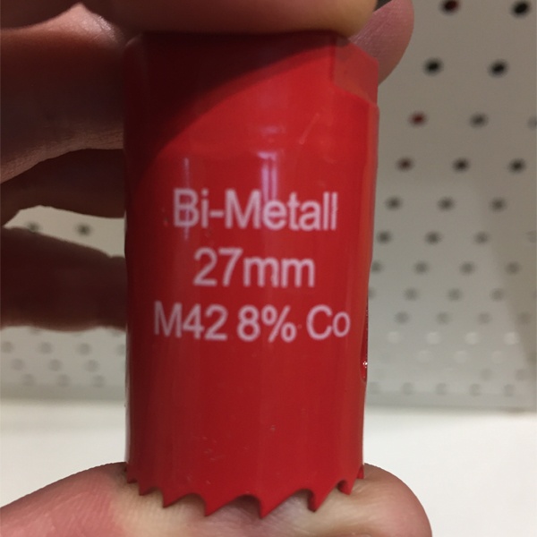 Корончатое сверло Рексант с диаметром 27 мм