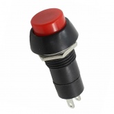 Выключатель-кнопка  250V 1А (2с) ON-OFF  красная блистер REXANT