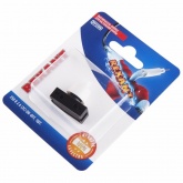 Выключатель-кнопка 250V 2А (2с) ON-OFF  белый  (для настольной лампы) блистер REXANT