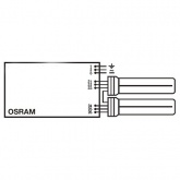 ЭПРА Osram QTP-T/E 2x18 для компактных люминесцентных ламп