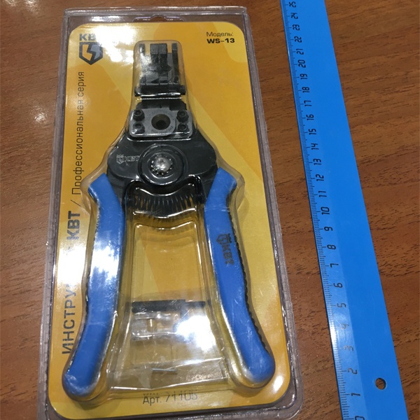 Полуавтоматический стриппер КВТ, усовершенствованная модель с функцией резки