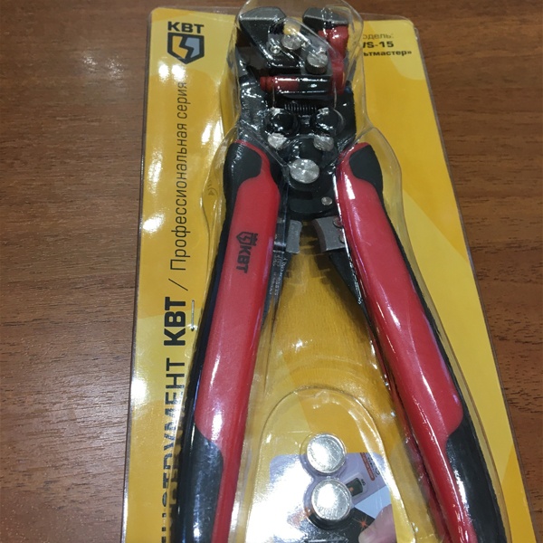 Автоматический многофункциональный стриппер с винтом микронастройки, новая модель с бесконтактным детектором напряжения