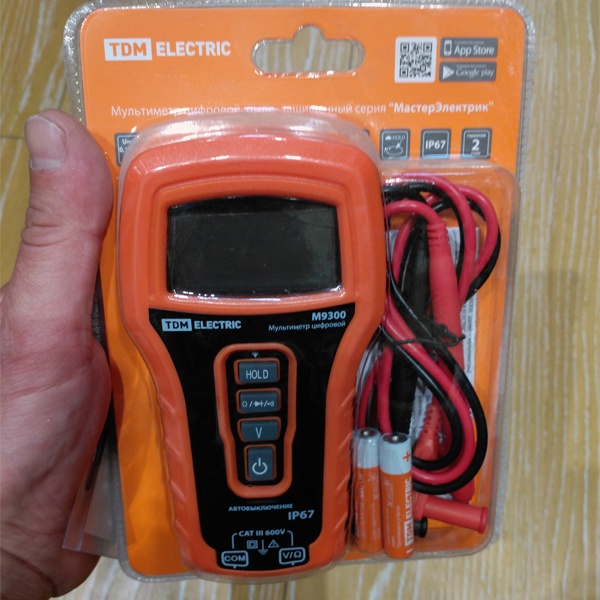 Электроизмерительный прибор с цифровым индикатором М9300, влагозащищенный