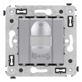 Датчик движения DKC Avanti в стену 3-х проводный 4А 100-240В 50-60Гц , закаленная сталь