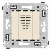 Звонок в стену DKC Avanti, ванильная дымка