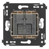 Розетка TV-FM-SAT DKC Avanti в стену, ванильная дымка