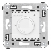 Термостат для теплых полов в стену DKC Avanti, белое облако