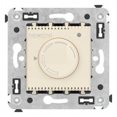 Термостат для теплых полов в стену DKC Avanti, ванильная дымка