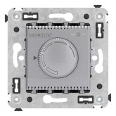 Термостат для теплых полов в стену DKC Avanti, закаленная сталь