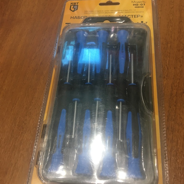 Набор мини отверток НО-07