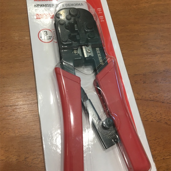 Кримпер для обжима 8P8C/6P6C (HT-568R) (TL-568R) REXANT