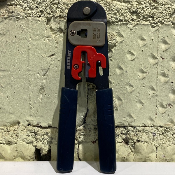 Кримпер для обжима компьютерный 8P8C (HT-210T) (TL-218M) (HT-218M) REXANT