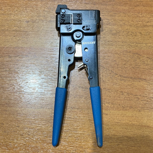 Кримпер для обжима торцевой 8P8C (HT-808) REXANT PROFI