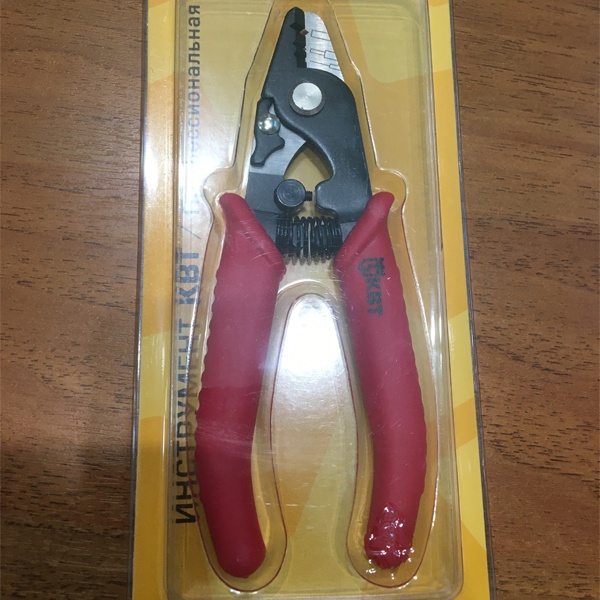 Профессиональный трехпозиционный оптоволоконный стриппер КВТ FOS-01