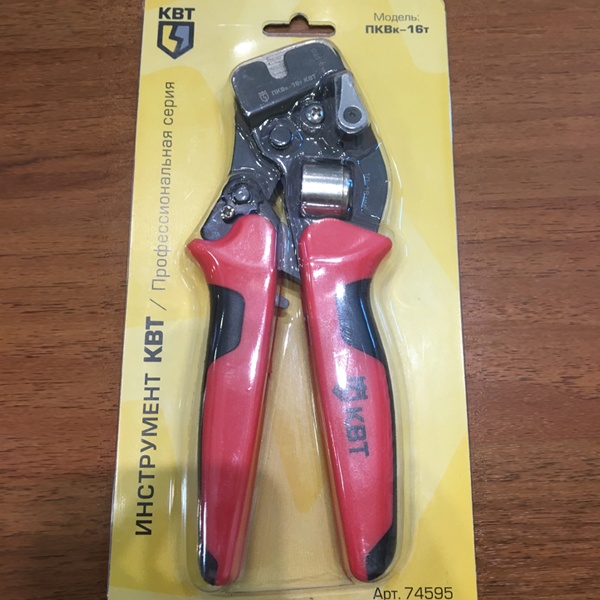 Мультидиапазонная модель торцевого типа для опрессовки втулочных наконечников КВТ ПКВк