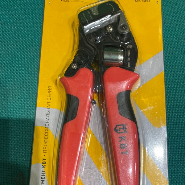 Мультидиапазонная модель торцевого типа для опрессовки втулочных наконечников КВТ ПКВк